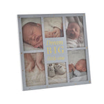 Blue Wooden Collage Frame -  "Dream Big"