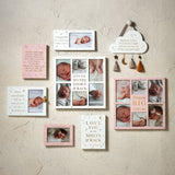 Blue Wooden Collage Frame -  "Dream Big"