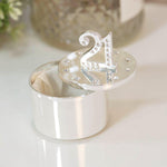21st Silver Plated Crystal Trinket Box - Gallery Gifts Online 