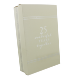 25th Anniversary - Champagne Flutes - Set of 2